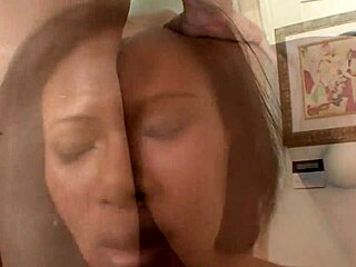 Fucking That Big Tits Black MILF Mom!