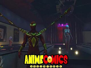 spider man pounds hot prostituta hard!