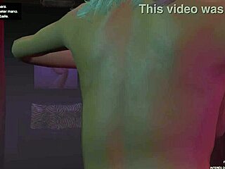 Blonde Lap Dance Strips Thong In Private Vanilla Unicorn