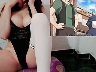 Cute young girl face blasted with hard cumshot semen