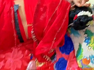 Village Bhabhi's First Bedroom Fuck with Sasur Features Tight Desi Pussy Close-Up