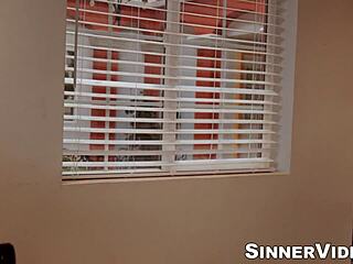 slutty blonde babe trimmed pussy rammed hard by michael vegas cowgirl deepthroat