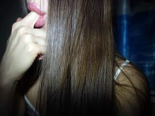 Bathroom anal ends in massive facial cumshot!