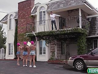 Maddy May, Christina Savoy, Ella Reese Free the Nipple Mission