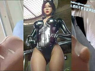 hey, check out this asmr chinese sound step non-smoke special service at yu jie club with dancing vibes