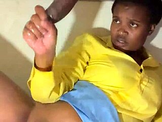 milking my lactating tits on desk with monster cock cum