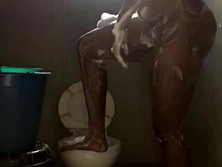 Naijahomemadepussy Takes Her Sexy Curvy Morning Shower