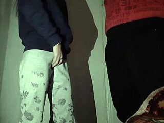 stepsister sneaks in skinny body tempts me into secret masturbation