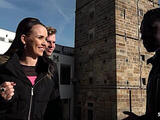 Skinny Girlfriend Ally Style Takes Rough BBC Anal Cuckold Fuck