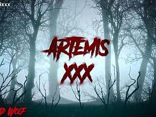 a wolf sneaks into the girl next door's shaved pussy