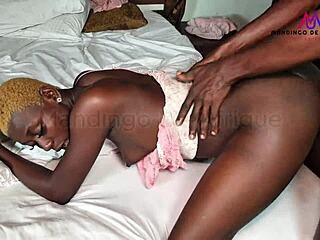 Student slut rides big black cock for intense hardcore pounding