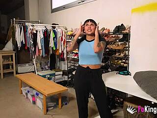 Moli Myers Bangs Guys Doggystyle in Her Shop Backroom