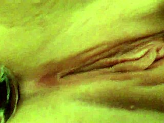 i tested my new anal toy today