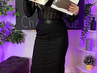 nylon club milf struts heels in sheer coffee stockings teasing night