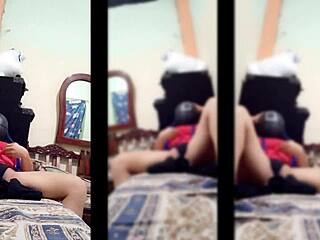 Stepdaughter's Naughty Secret Naked Phone Videos Exposed!