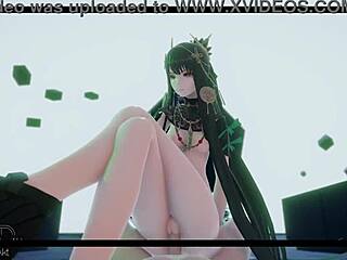 Big Tits and Ass Punished in Gray Raven R34 Frenzy