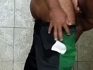 professor sneaks into school bathroom and creams evangelical student's fat pussy