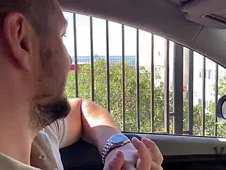 four foresters fuck lonely widow's ass and pussy deep in the woods