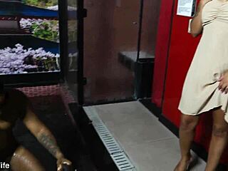 Husband Shares Slut Wife May Akemi for BBC Double Creampie