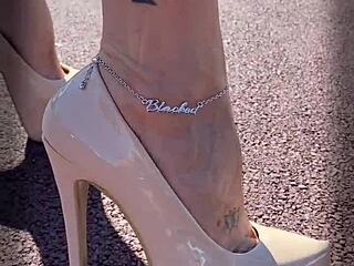 naughty beach slut flashes for bbc sexchallenge game?