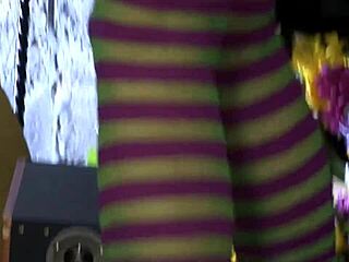 Blonde and brunette hotties spark lingerie orgy in church