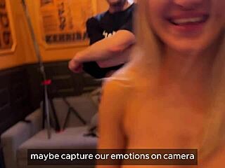 oops caught fucking her bf now threesome with juicy tits