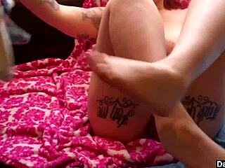 i love watching this chubby tattooed babe slap her big ass