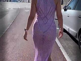 naughty beach slut flashes for bbc sexchallenge game?