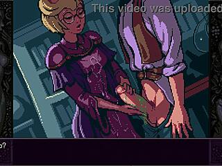 aurelia's horny massage turns into cock-stroking cum explosion game