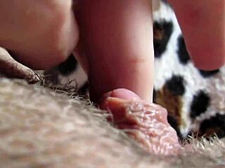 close up homemade big clit throbs to wild orgasm