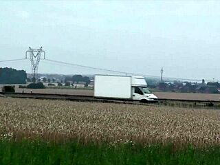 Facial cum blasts cute 18yo in street orgy