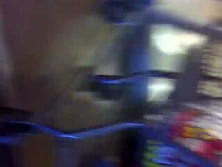 jean overalls upskirt flashes in public shopping