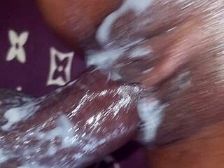 Hey, can't quit pounding her juicy swollen pussy!