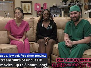 Doctor's New Scrubs Tease Patient Giggles