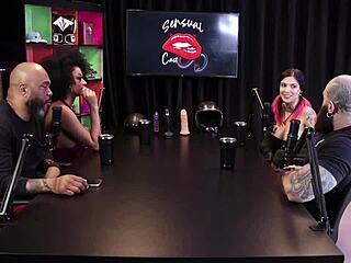 Qween and iron biker's hottest sensual cast moments part 11 on sheer red