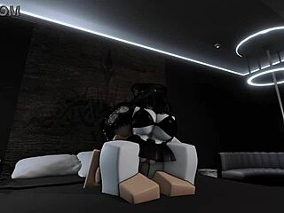 Damn my busty goth friend's big ass rides cowgirl and bends over begging!