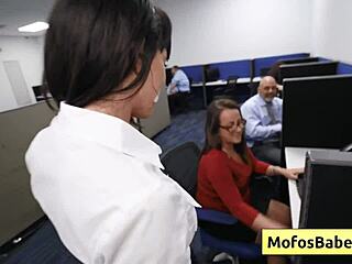 Sasha Pearl Parker Ambrose's Big Tit Milf Nasty Facial Break Room Fuck