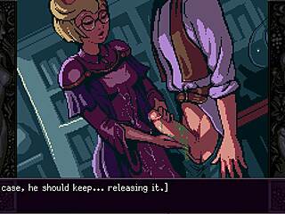 aurelia's horny massage turns into cock-stroking cum explosion game