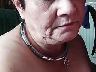 Bent-Over Maid Marie Chained for Dirty Talk Doggystyle Cumshot Humiliation!