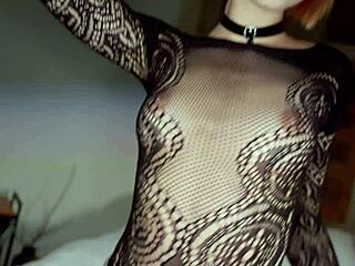 Slim Redhead Begs for Throat Flood After Party Bash