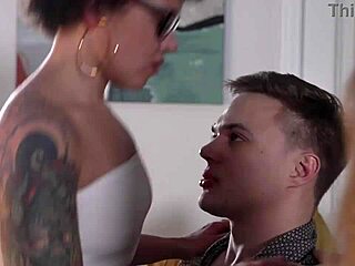 Breaking Taboo: Ebony Gf Shares Muscular Me With Bestie 4k Hd Tim Team