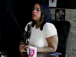 Marcelly Mello's sheer red begs big cock despite drama?