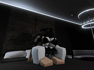 Damn my busty goth friend's big ass rides cowgirl and bends over begging!