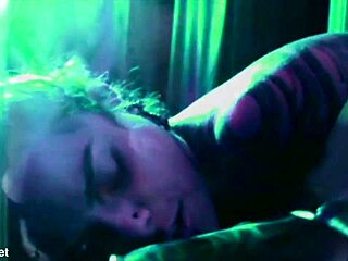 Arachne chokes cocks with feet while her slave licks toes desperately