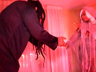 Curvy Ebony Corpse Bride Halloween Cosplay Takes BBC Deep