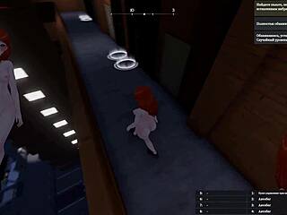 NAKED STREET WALK! Stranger Nearly Catches Her Before Wild Anal Creampie Hentai Fuck!