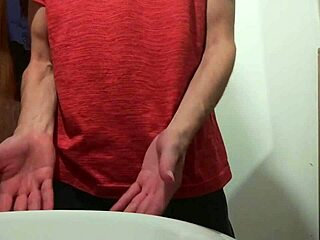 i jerk juicy monster cock lubed at work