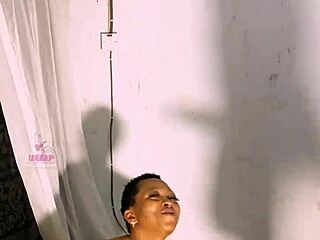 Ugly tattooed whore gets bent over fucked doggystyle and facialed