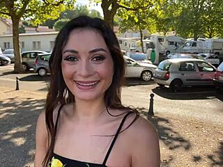 i sneak under the desk hoping this club waitress gig turns into something exciting tonight