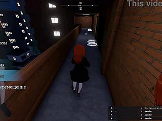 NAKED STREET WALK! Stranger Nearly Catches Her Before Wild Anal Creampie Hentai Fuck!